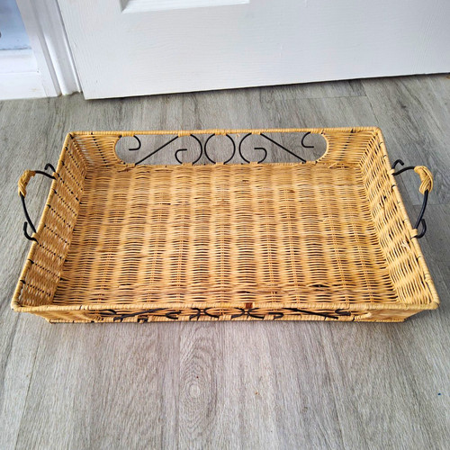 Large rectangular wicker - large,