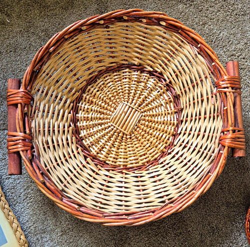 Large rustic wicker - rustic,
