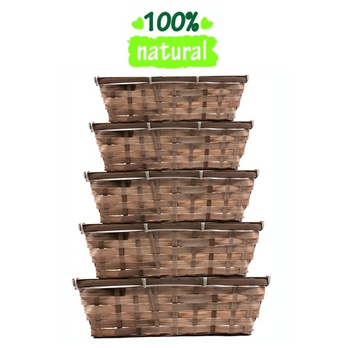 Wicker gift hamper basket - wicker,