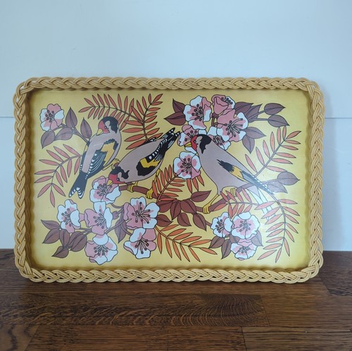 Melamine wicker tray - &,