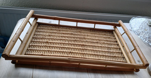 Vintage bamboo wicker rattan - wicker,