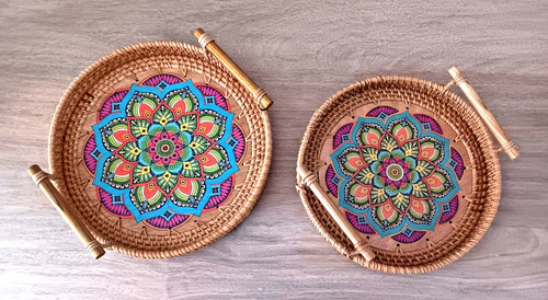 Mandala sustainable wicker - 2,