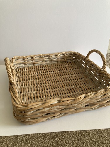 Rectangular basket wicker - rectangular,