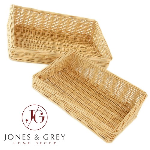 Wicker basket tray - basket, kitchen