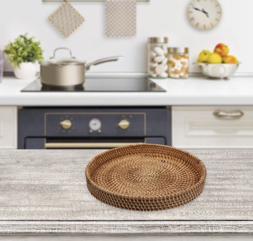 Rattan storage basket wicker - storage,
