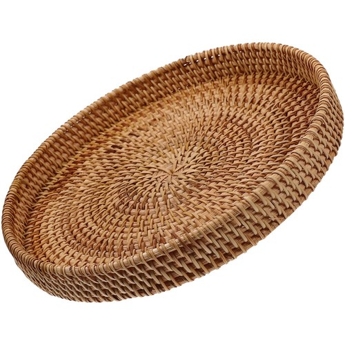 Rattan storage basket wicker - storage,