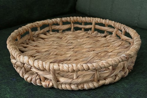 New round wicker - &, seagrass