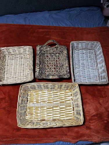 Vintage rustic wicker - 4, rattan