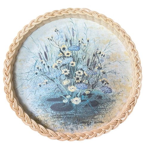 Vintage tea serving tray - tea,