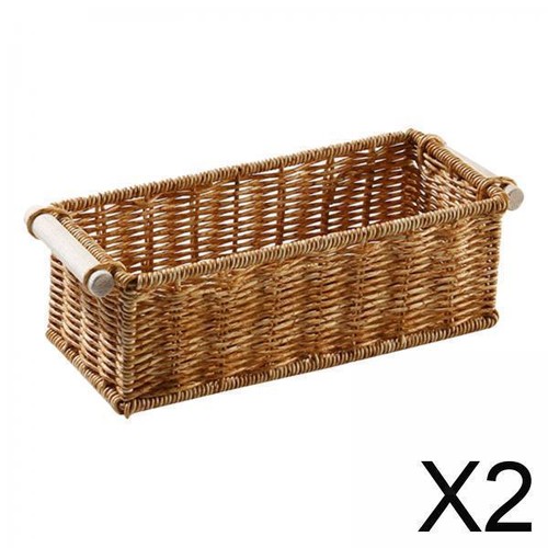 Rectangular plastic rattan - rectangular,