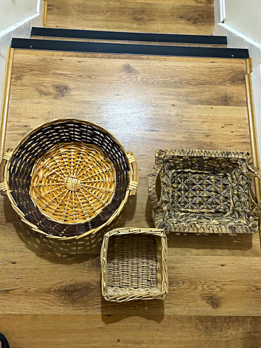 Set natural brown beige - of, 3