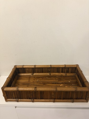 Vintage bamboo rattan - vintage,