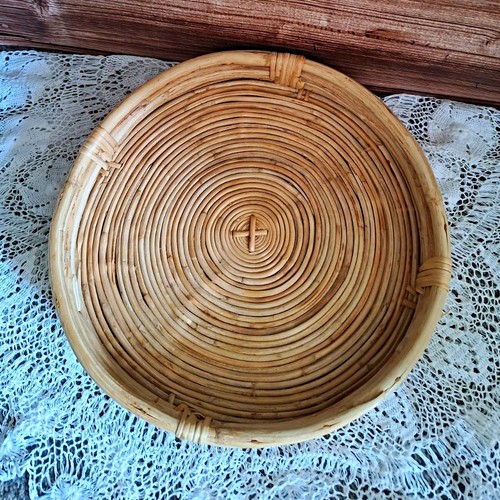 Hand woven round rattan - woven,