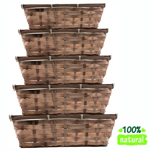 Wicker gift hamper basket - wicker,